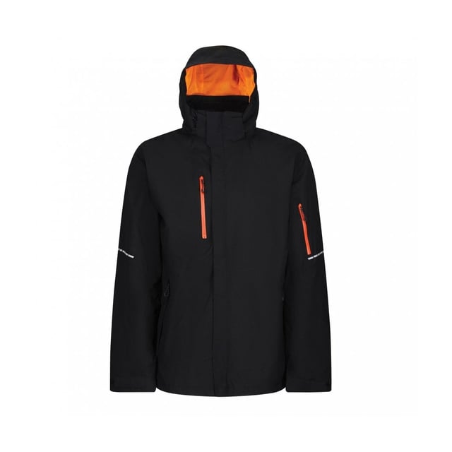 Regatta Herren X-Pro Exosphere II Soft Shell Jacke (Schwarz/Magma Orange)