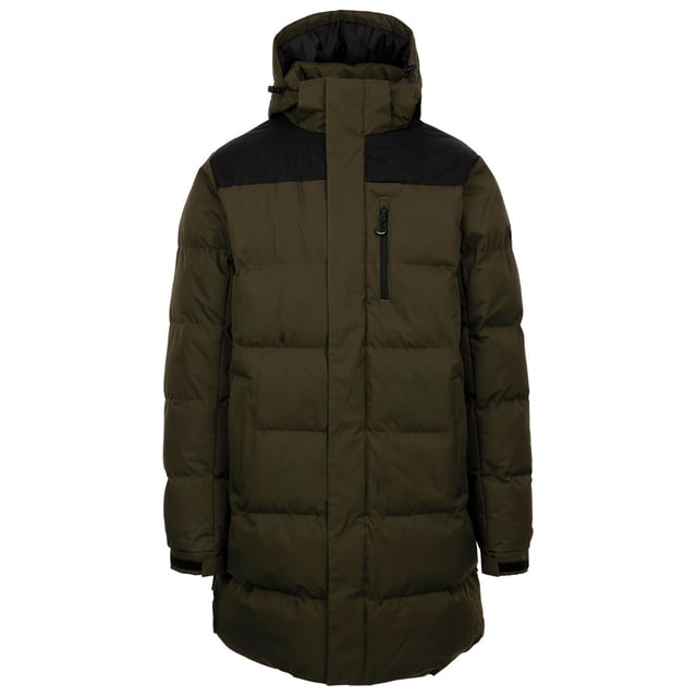 Trespass Mens Clipster Padded Jacket (Dark Vine)