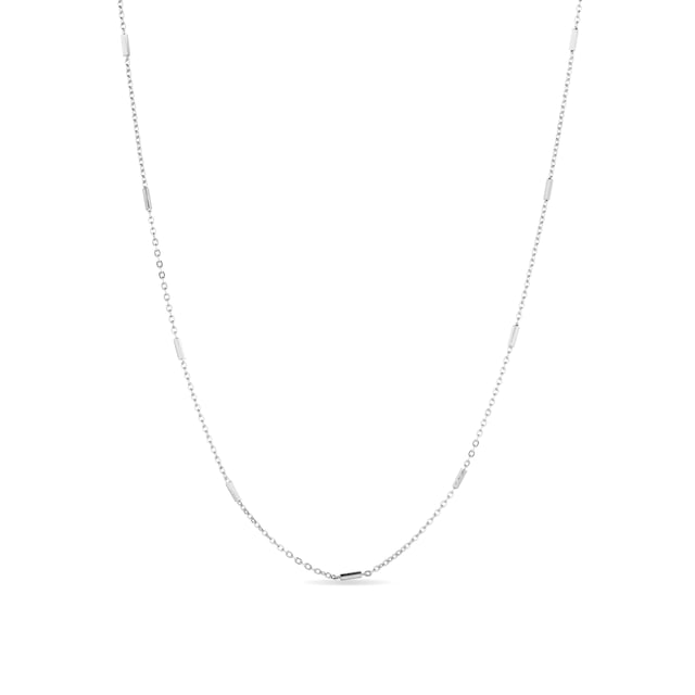 Luxenter Sterling Silber 925 rhodiniert Halskette - Tartes