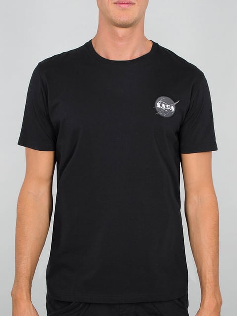 Alpha Industries Men's Space Shuttle T-Shirt in Black