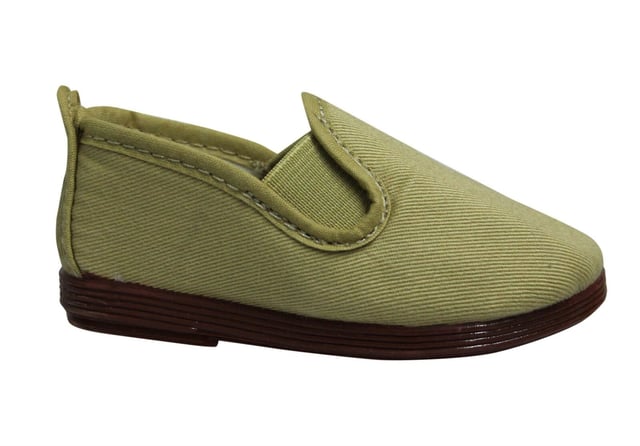Flosssy Pamplona Kids Braun Plimsolls