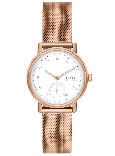 Skagen Kuppel Lille roségold Damen Armbanduhr SKW3099