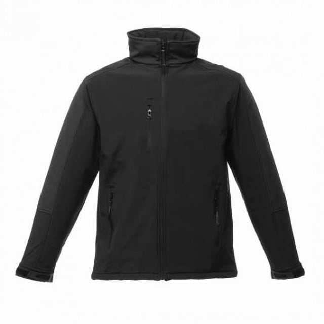 Regatta Herren Hydroforce 3-Lagen-Membrane Wasserdicht Atmungsaktive Softshell-Jacken (Schwarz/Schwarz)
