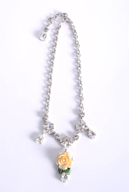 Dolce & Gabbana Women Flower Pendant Necklace