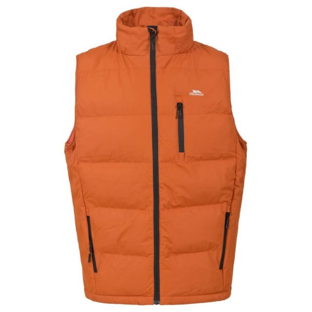 Trespass Mens Clasp gepolsterte Weste/Bodywarmer (Burnt Orange)