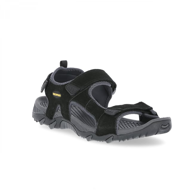 Trespass Herren Belay Walking Sandalen (Schwarz)