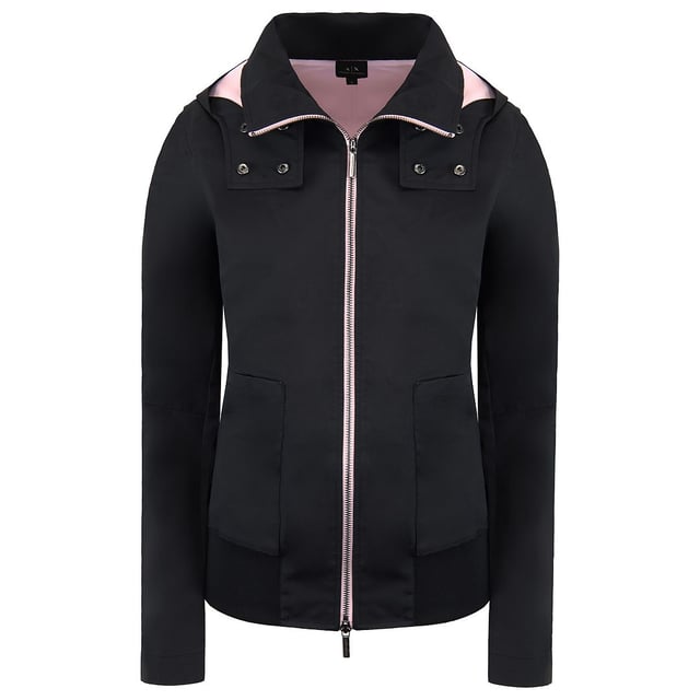 Armani Exchange Womens Black Jacke