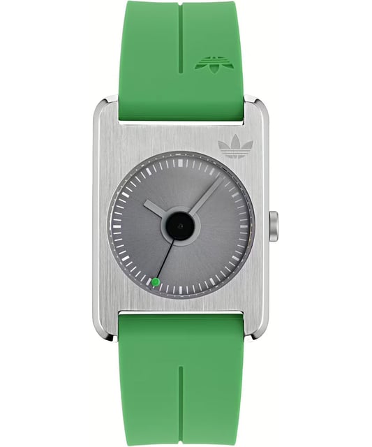 Adidas Originals Retro Pop One Unisex's Green Watch AOST23561