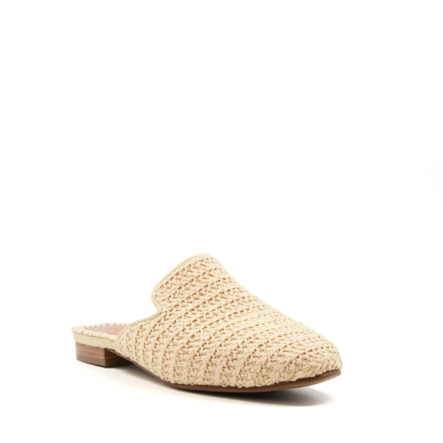 Dune Ladies Grecian Woven Flat Mules