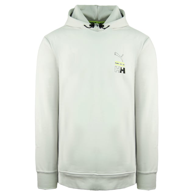 Puma x Helly Hansen Long Sleeve Pullover Light Grey Mens Hoodie