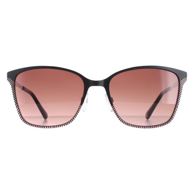 Ted Baker Sonnenbrille TB1563 Cerise 004 Schwarz Braun Gradient