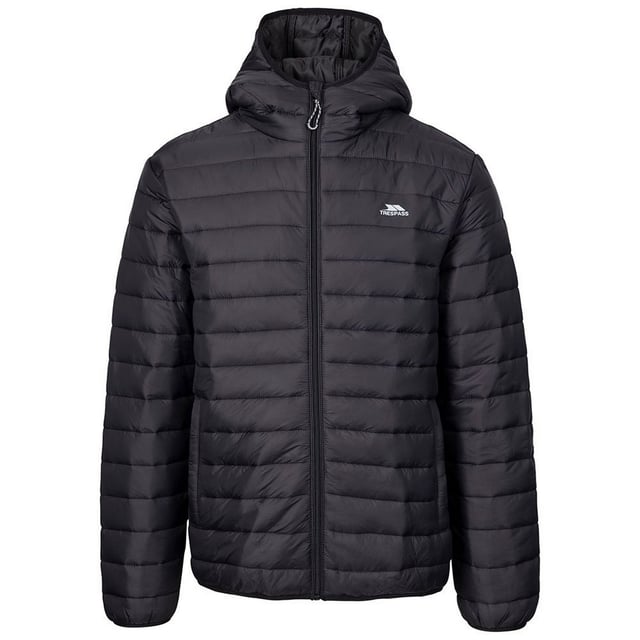 Trespass Mens Kelmarsh gepolsterte Jacke (schwarz)