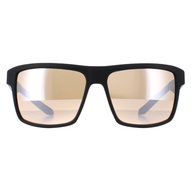 Dragon Square Mens Matte Black Lumlens Silver Ionized Space