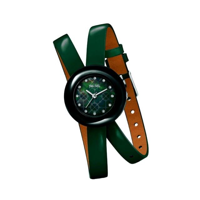 Folli Follie Damenuhr Quartz Schwarz