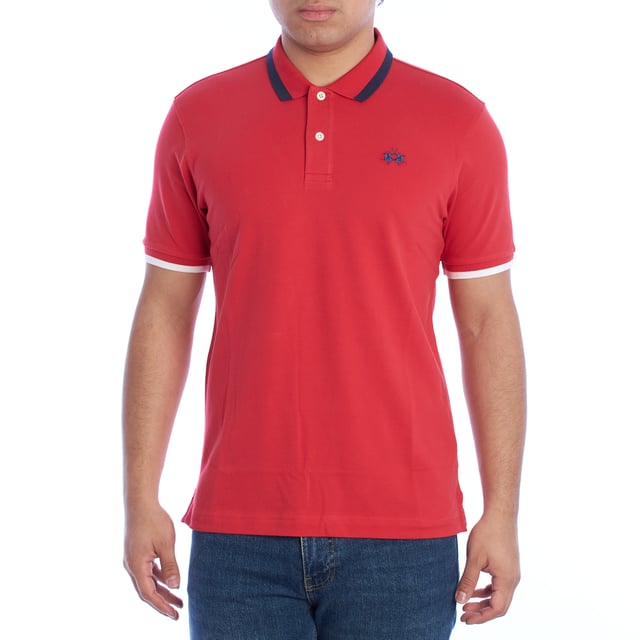 Slim Fit Kurzarm-Polo YMP006-PK001 Herren