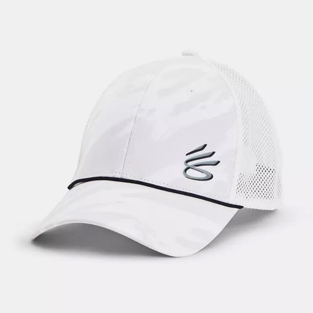 Under Armour Curry Mens White Golf Cap
