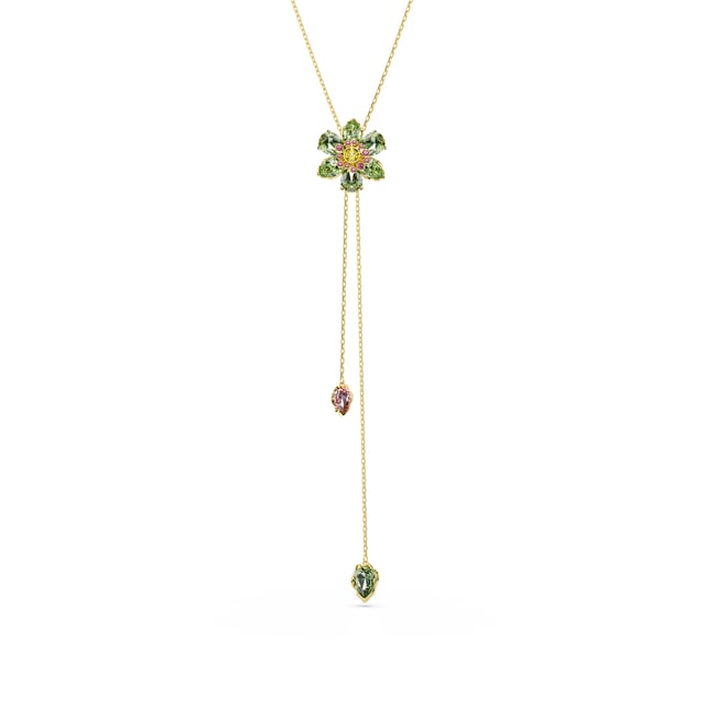 Swarovski 'Idyllia F Florere' Women's Gold Plated Metal Necklace - Gold 5717158