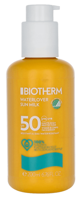 Biotherm Waterlover Sonnenmilch mit Pumpe SPF50 200 ml