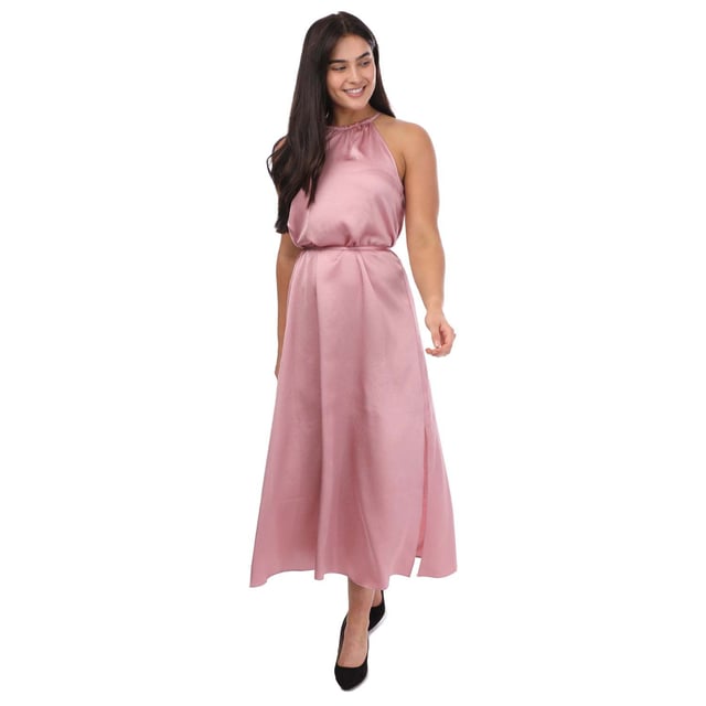 Women's Ted Baker Roxieyy Halterneck Midaxi Dress in Pink