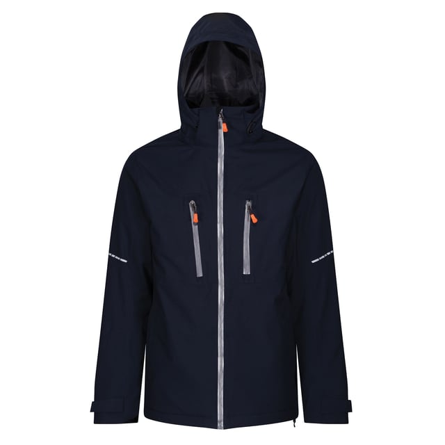Regatta Herren X-Pro Marauder III Isolierte Jacke (Marine/Grau)