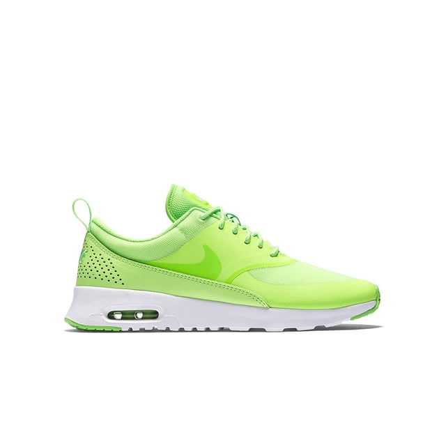 Nike Air Max Thea Lace Up Green Synthetic Womens Trainers 599409 306