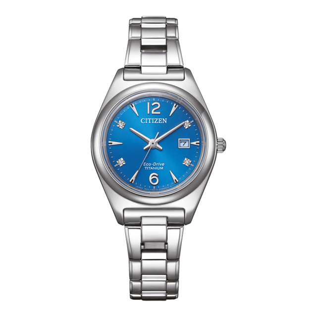 Citizen Silber Damen Armbanduhr EW2601-81L