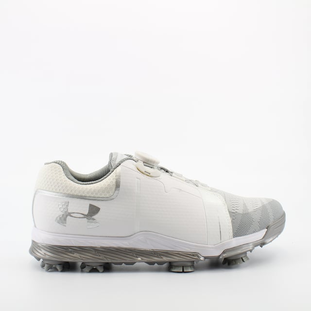Under Armour Tempo Sport BOA Womens White Golf Shoes