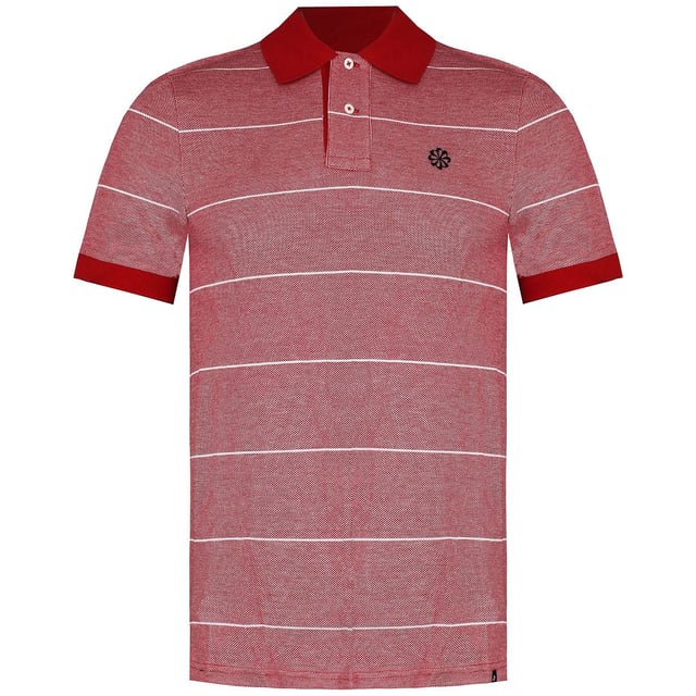 Nike Logo Herren Rot/WeiÃŸ Poloshirt