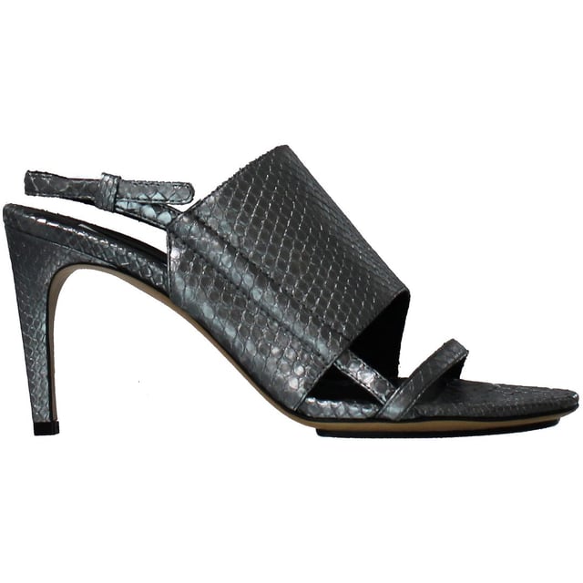 Calvin Klein Karin Spiegelte Pytho Womens Silberschuhe