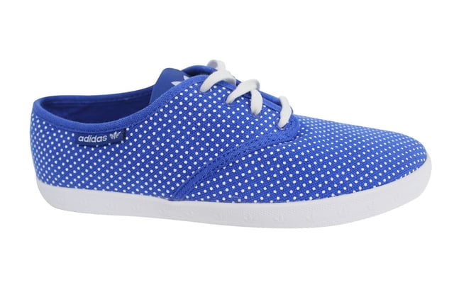 Adidas andria womens blau plimsolls