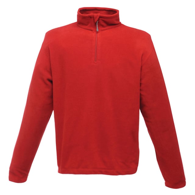 Regatta Herren Micro Zip Neck Fleece Top (170 GSM) (Klassisches Rot)