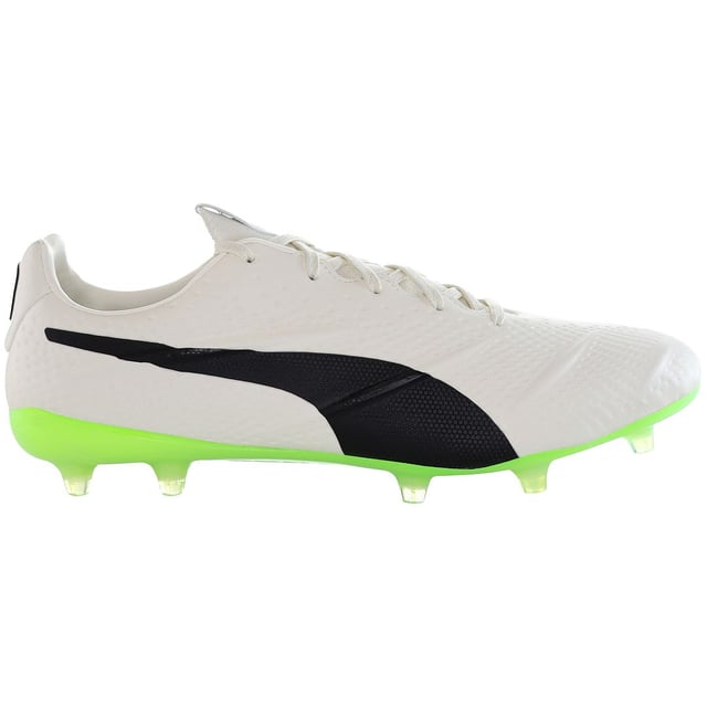 Botas de fútbol Puma King Platinum 21 VGN Blanco para hombre