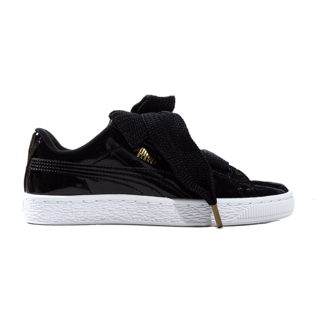 Puma Basket Heart Patent Trainers