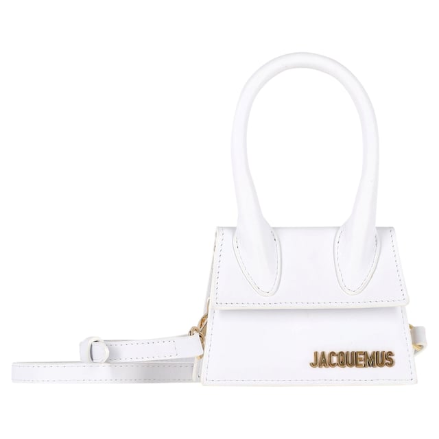 Jacquemus Le Chiquito Mini Bag in White Leather