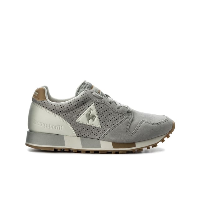 Le Coq Sportif Omega Premium Mens Grey Trainer