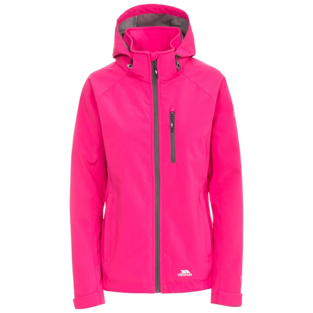 Trespass Womens/Ladies Lorina Waterproof Softshell Jacket (Pink Lady)