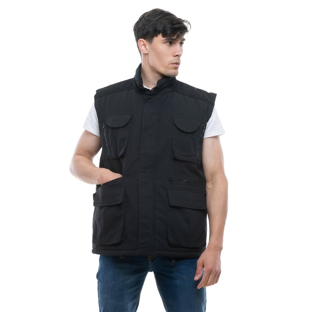 Willis Men's Gilet Multi-Pocket Sleeveless Jacket