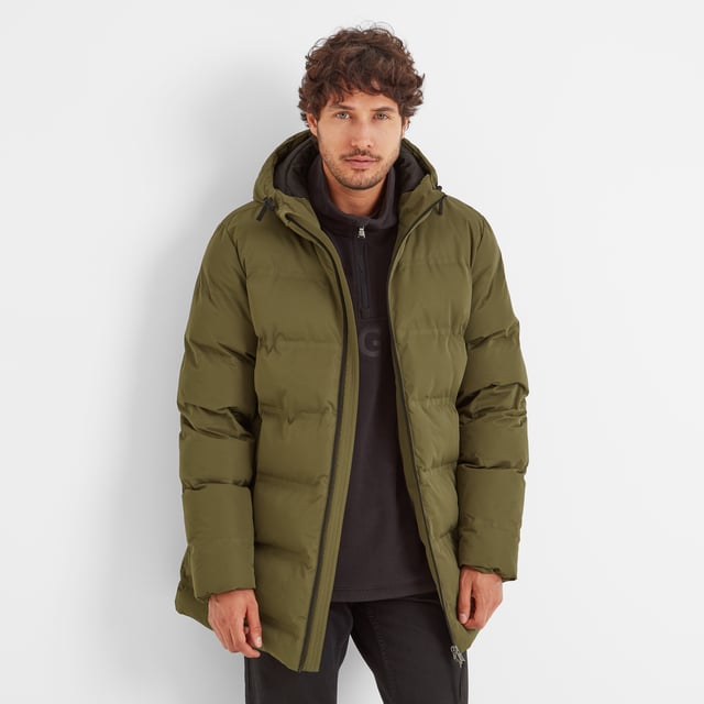 Brinkley Mens Parka Khaki