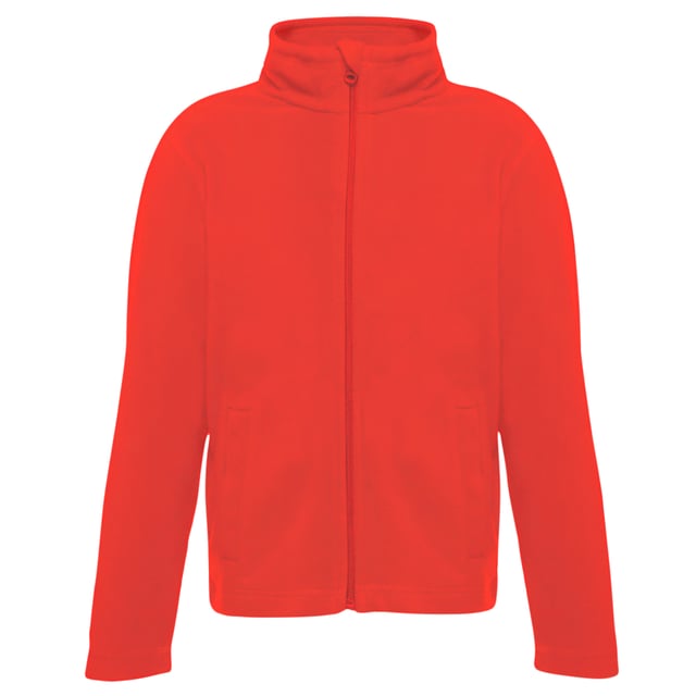 Regatta Kinder Brigade II Micro Fleece Jacke (Rot)