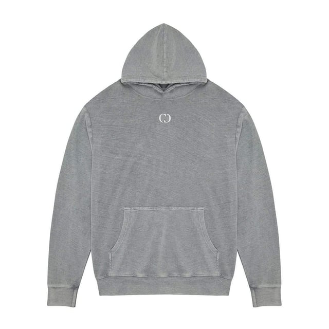 Kriminaler Schaden Slub Mens Grey Hoodie