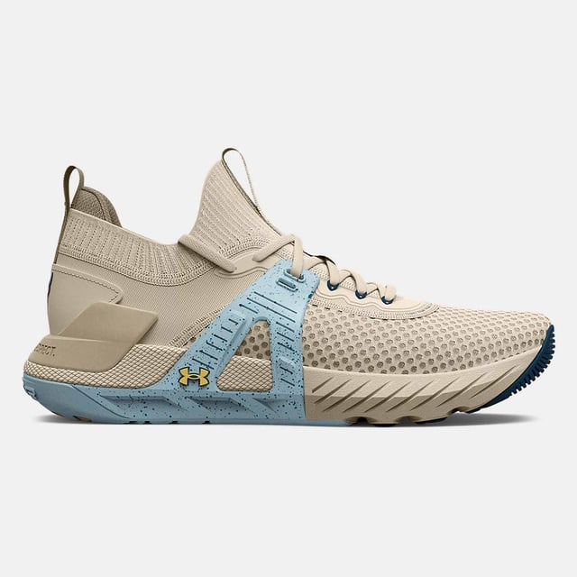 Under Armour Project Rock Team Beige Womens Trainers