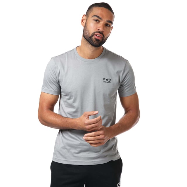 T-shirt Core ID Emporio Armani EA7 Pour Homme en Gris