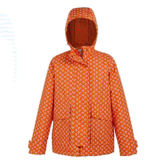 Regatta - "Orla Kiely" Jacke, wasserfest Midi-Länge für Damen (Rot)