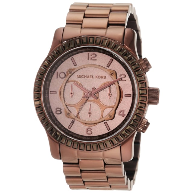 Michael Kors Damenuhr Quartz Braun