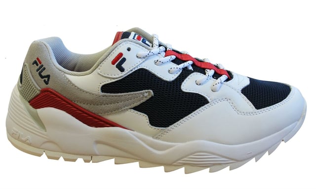 Fila Vault Cmr Jogger CB Mens White/Navy Trainers