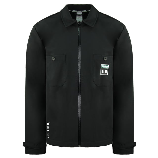 Puma x Die Hunderte Langarm Zip Up Herren Black Cowore Jacke 598310 01