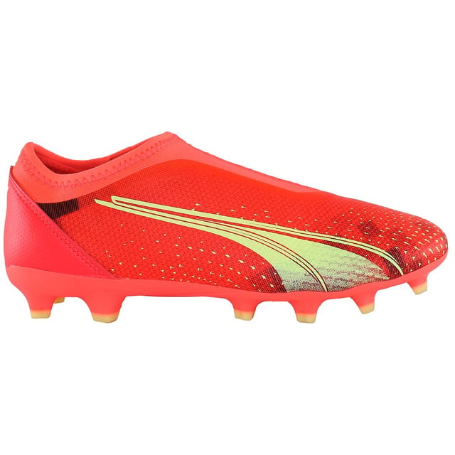 Botas de fútbol Puma Ultra Match Laceless FG/AG Fearless para niños