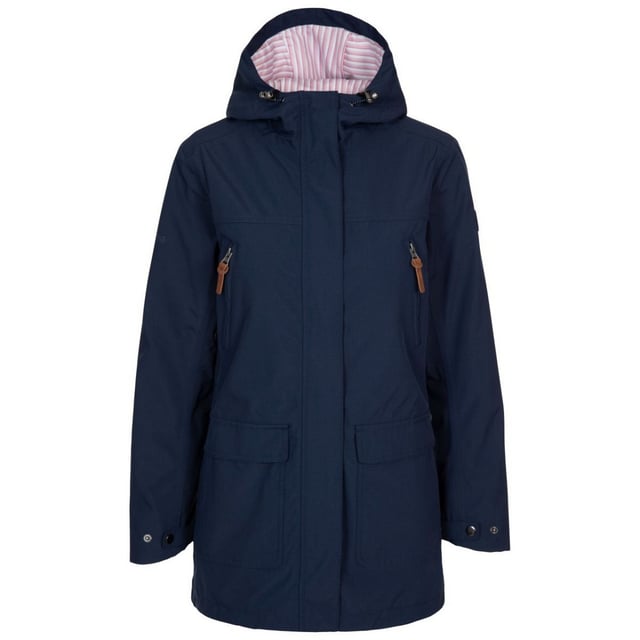 Trespass Womens/Ladies Brampton Wasserdichte Jacke (Navy)