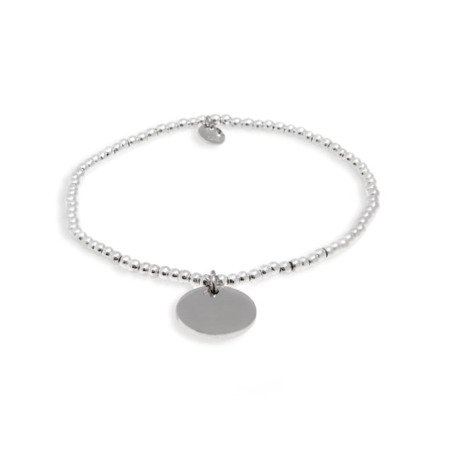 Luxenter 925 Sterling Silber Armreif mit rhodiniertem Hämatit - Krasai