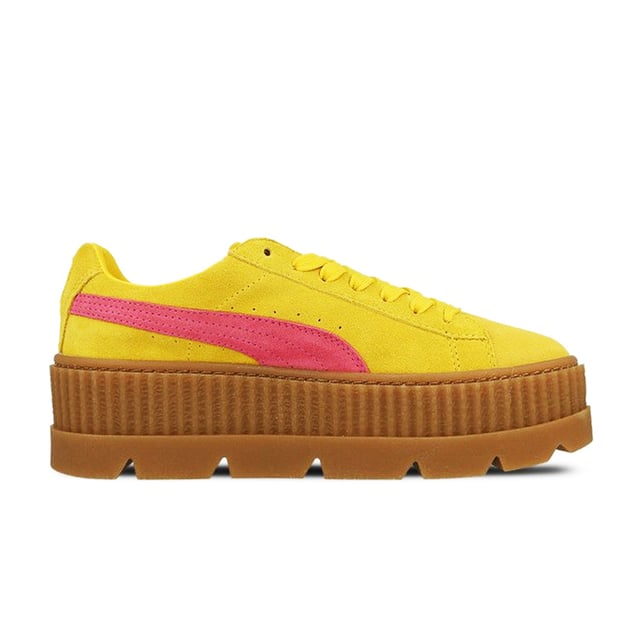 Puma x Rihanna Fenty Cleated Creeper Dames Geel Trainers Puma x Rihanna Fenty Cleated Creeper Dames Geel Trainers